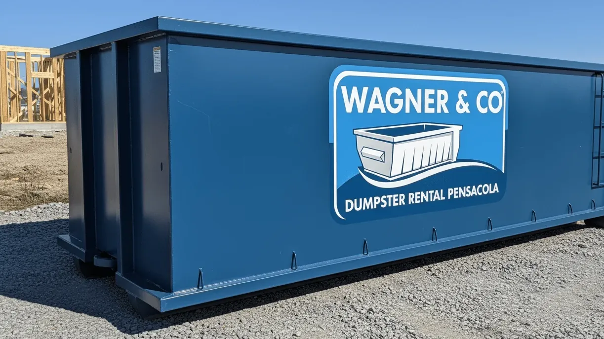 10 Yard Dumpster roll-off container in Pensacola, FL 10 Yard Dumpster roll-off container in Pensacola, FL