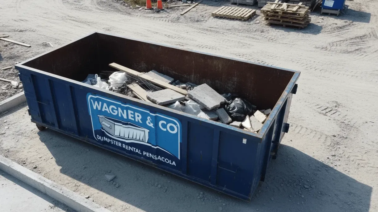 30 Yard Dumpster roll-off container in Pensacola, FL 30 Yard Dumpster roll-off container in Pensacola, FL