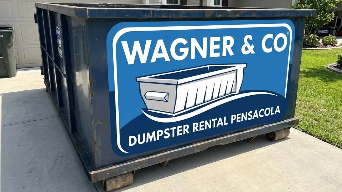 Dumpster permits in Pensacola, Florida — container placed on a private driveway rather than the right of way Dumpster permits in Pensacola, Florida — container placed on a private driveway rather than the right of way