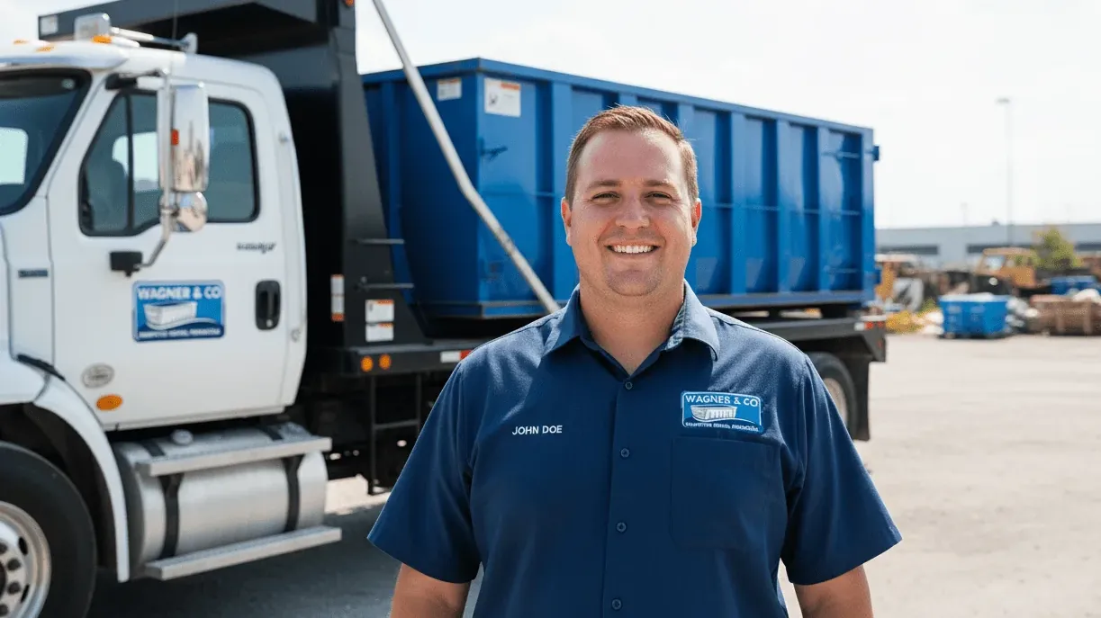Roll-off dumpster delivery serving Brent, Florida from Pensacola Roll-off dumpster delivery serving Brent, Florida from Pensacola