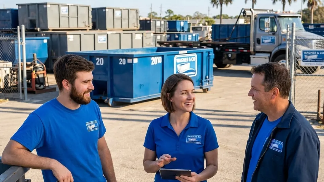 Roll-off dumpster delivery serving Ferry Pass, Florida from Pensacola Roll-off dumpster delivery serving Ferry Pass, Florida from Pensacola