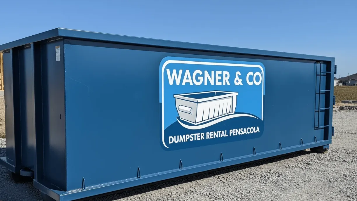 Roll-off dumpster delivery serving Gulf Breeze, Florida from Pensacola Roll-off dumpster delivery serving Gulf Breeze, Florida from Pensacola