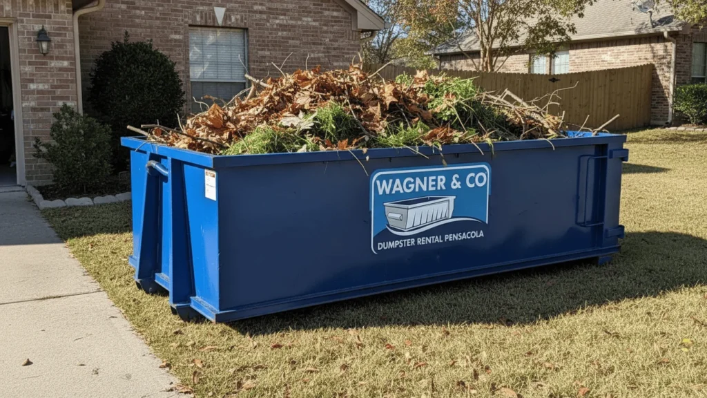 Yard Waste Dumpster Rental Pensacola-img